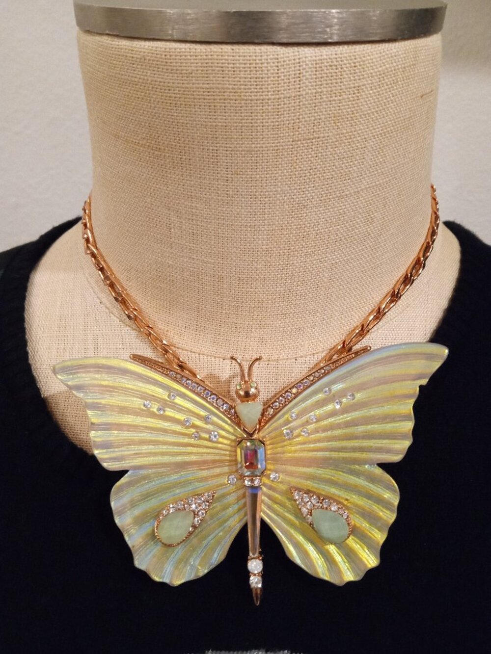 Betsey Johnson Butterfly Necklace